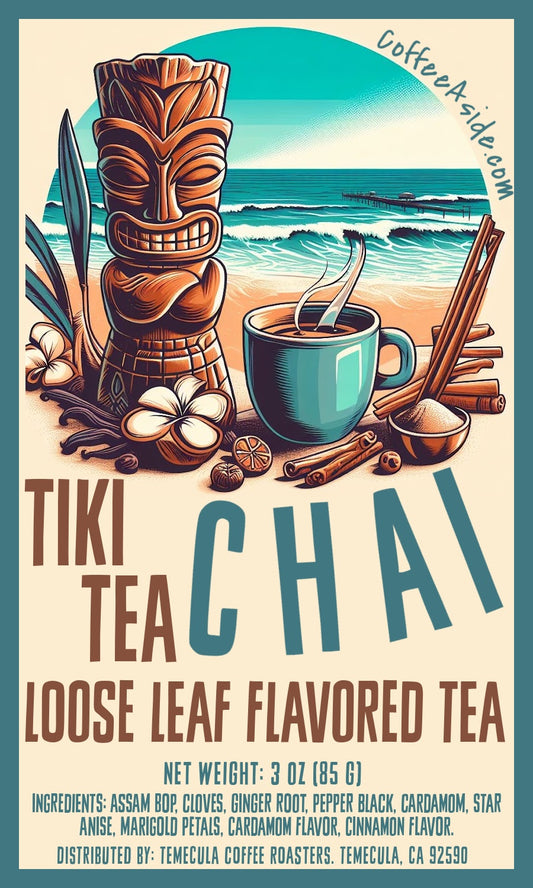 Tiki Tea: CHAI TEA; 3oz; Loose Leaf; [FREE SHIPPING]