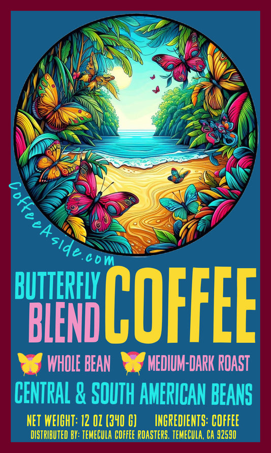 Butterfly Blend Coffee; 12oz [FREE SHIPPING]