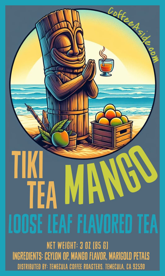 Tiki Tea: MANGO TEA; 3oz; Loose Leaf; [FREE SHIPPING]