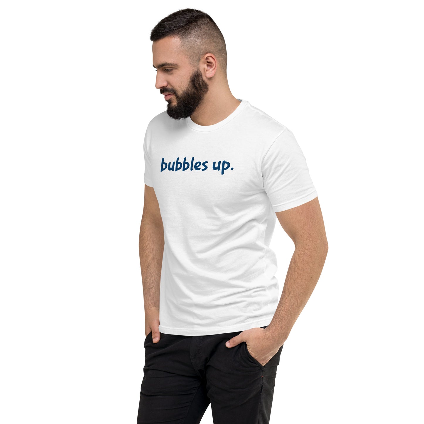 "Bubble Up" Embroidered T-shirt