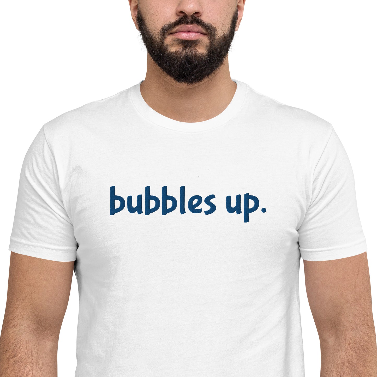 "Bubble Up" Embroidered T-shirt