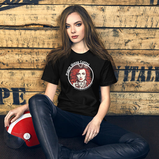 "Pirate Queen Coffee" Unisex t-shirt (Regular Fit / Soft)