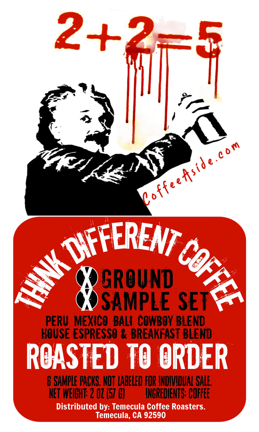 Think Different Coffees; Sampler Set [FREE SHIPPING]
