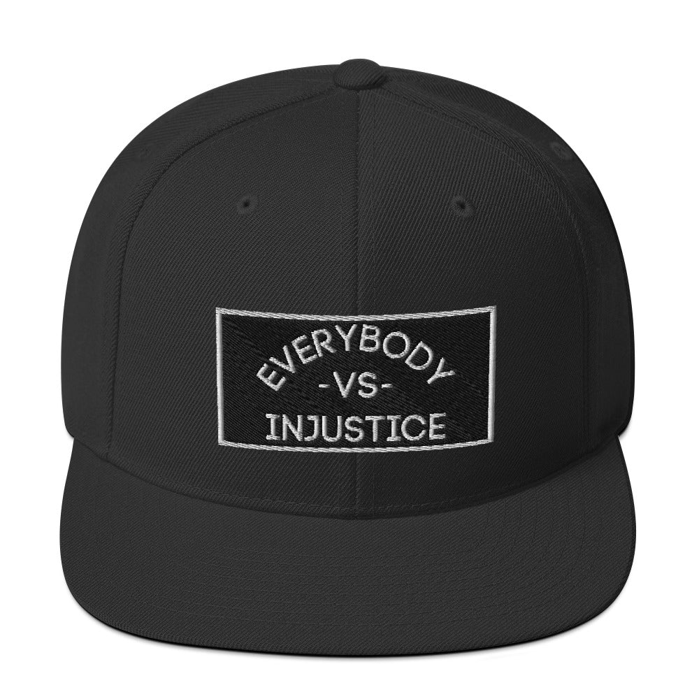 "Everybody VS Injustice" Snapback Hat