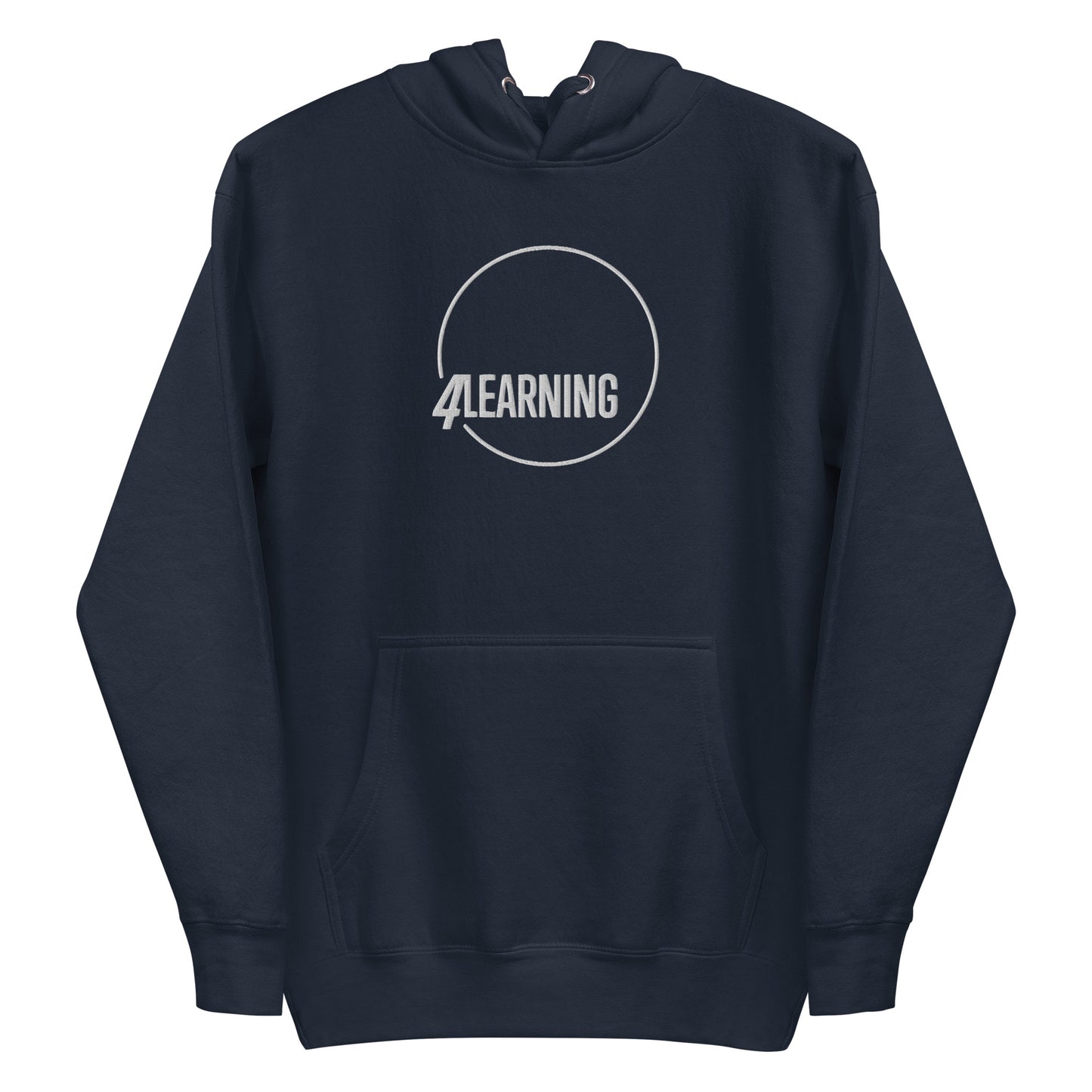 "4Learning" Embroidered Unisex Hoodie (Regular Fit)
