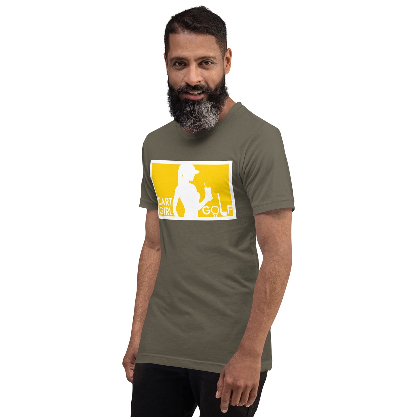 "Cart Girl Golf" T-shirt (Regular Fit/Soft)