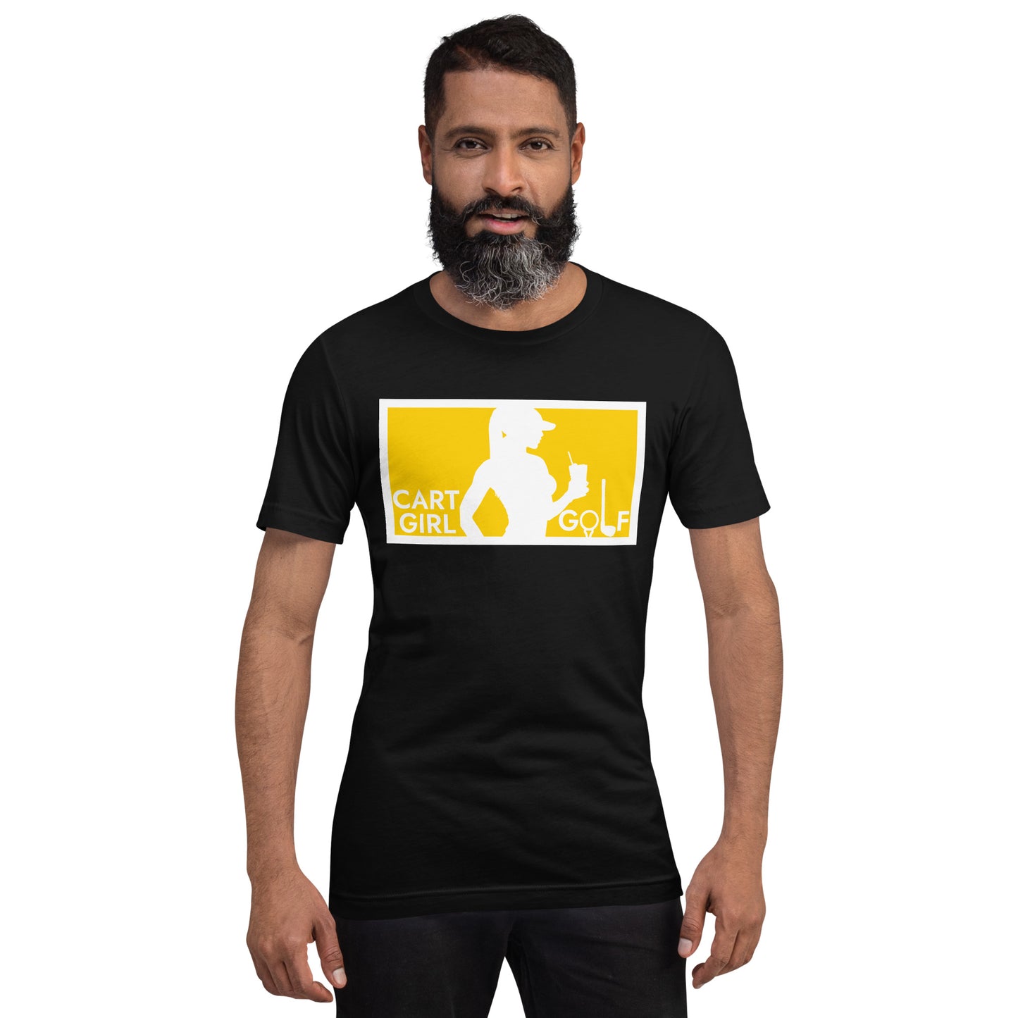 "Cart Girl Golf" T-shirt (Regular Fit/Soft)