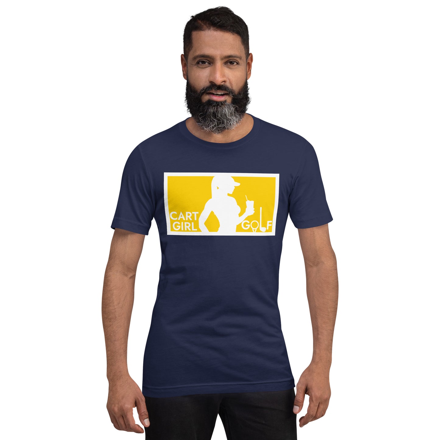 "Cart Girl Golf" T-shirt (Regular Fit/Soft)