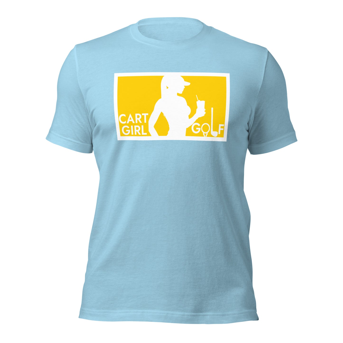"Cart Girl Golf" T-shirt (Regular Fit/Soft)