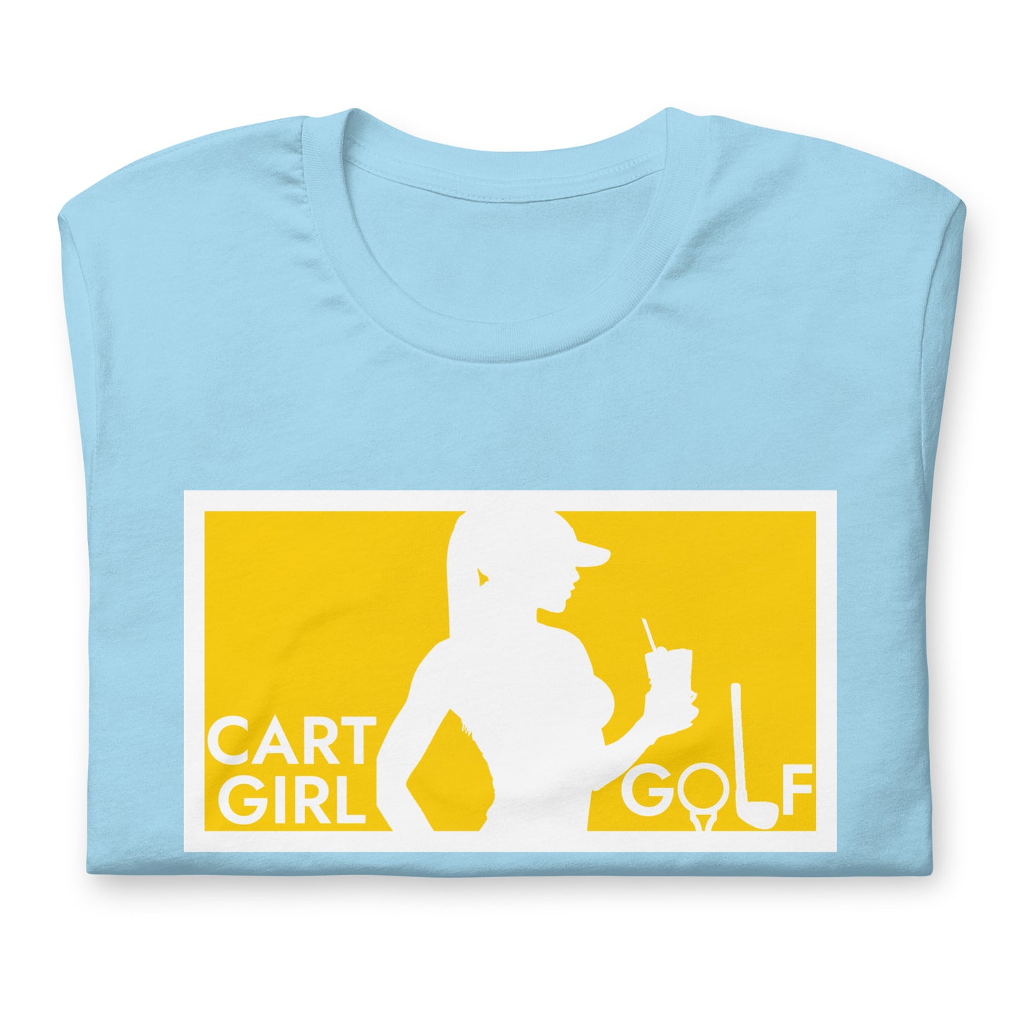 "Cart Girl Golf" T-shirt (Regular Fit/Soft)