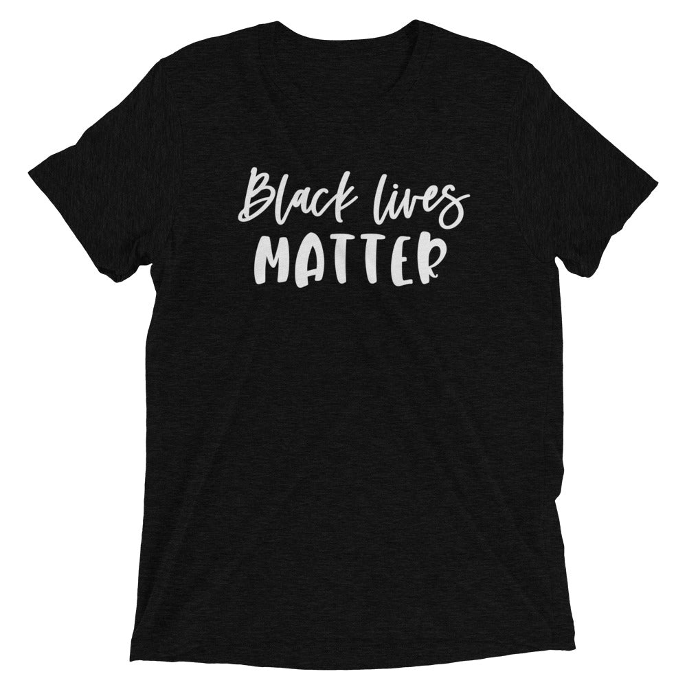 "Black Lives Matter" Unisex T-shirt (Athletic Fit/Super Soft)