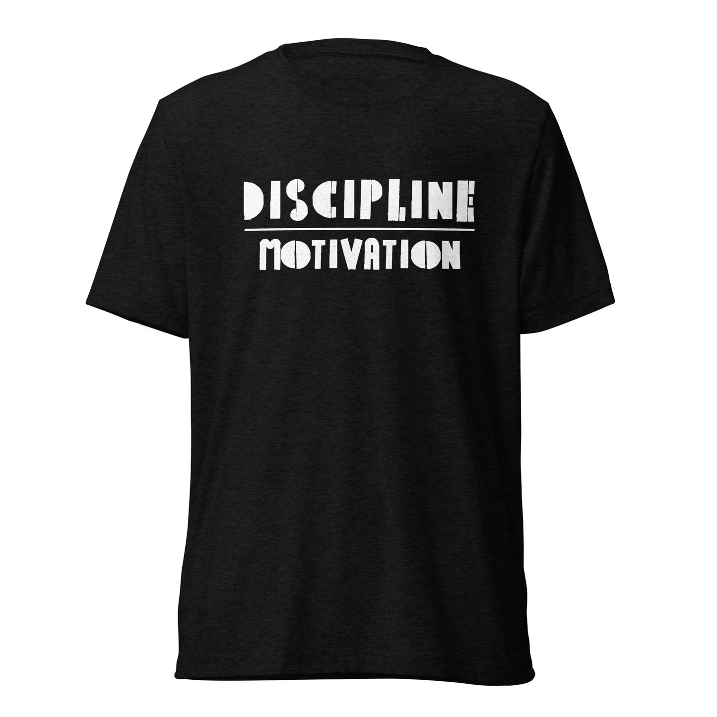 "Discipline over Motivation" Unisex t-shirt (Athletic Fit/Super Soft)