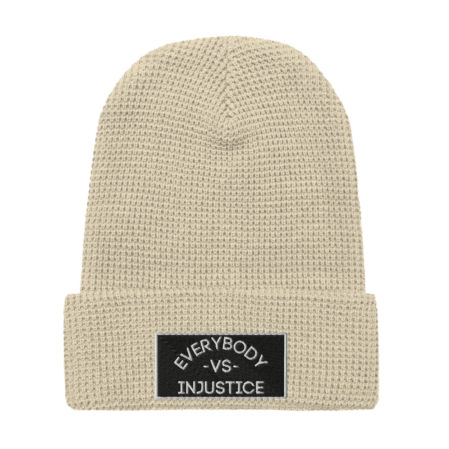 "Everybody VS Injustice" Waffle beanie