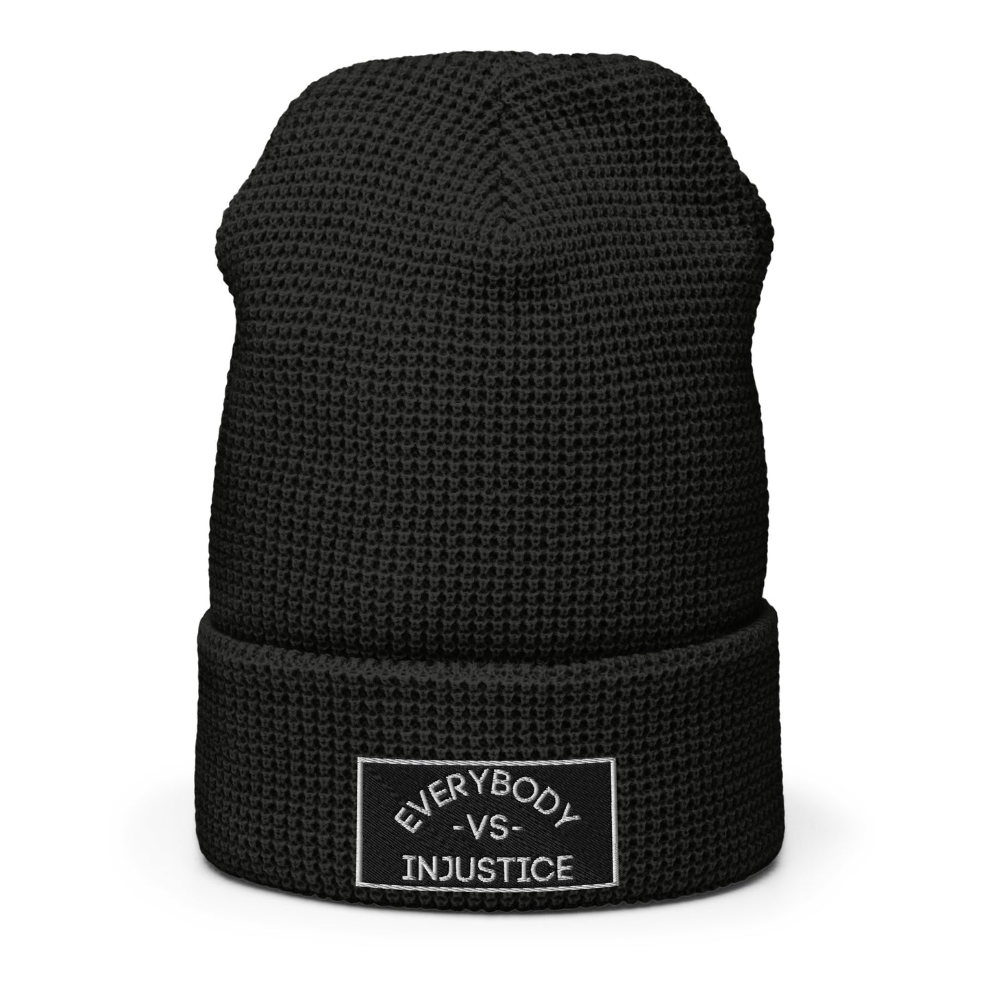 "Everybody VS Injustice" Waffle beanie