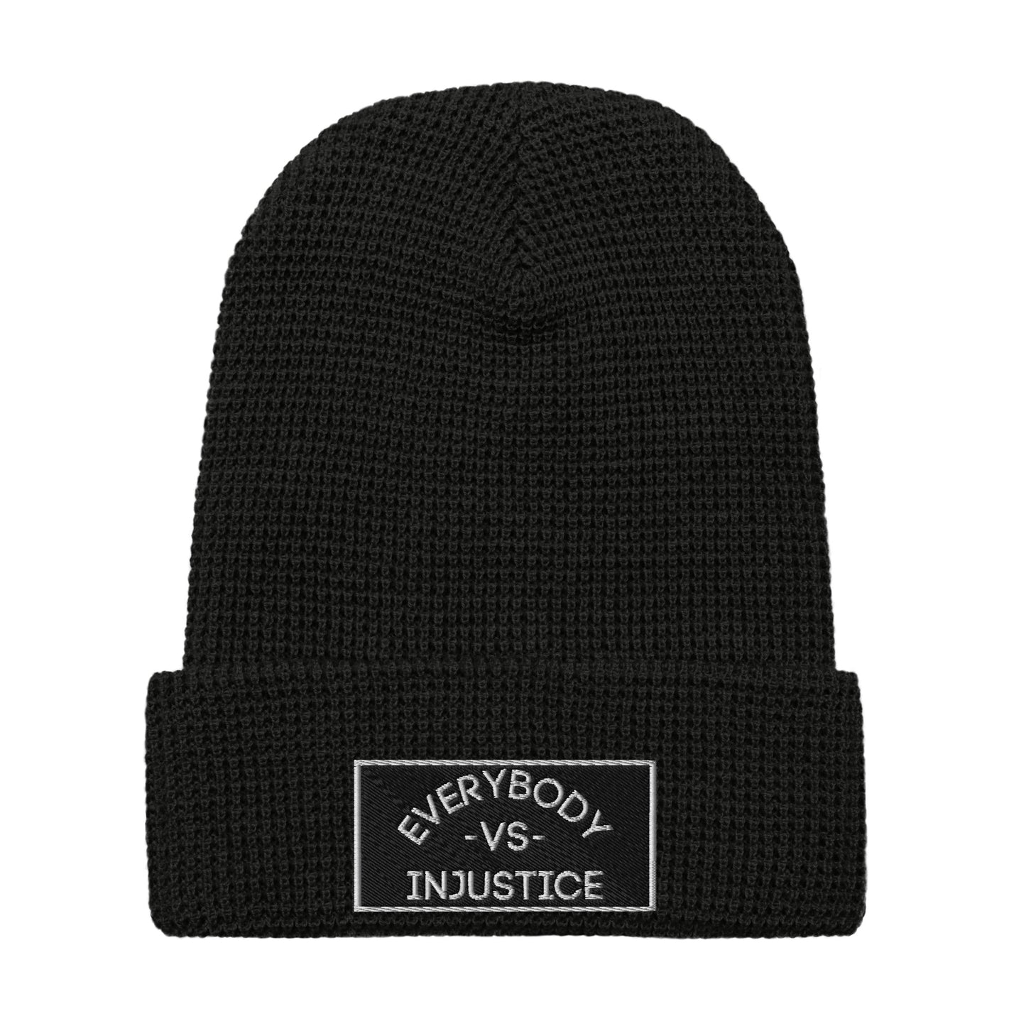 "Everybody VS Injustice" Waffle beanie