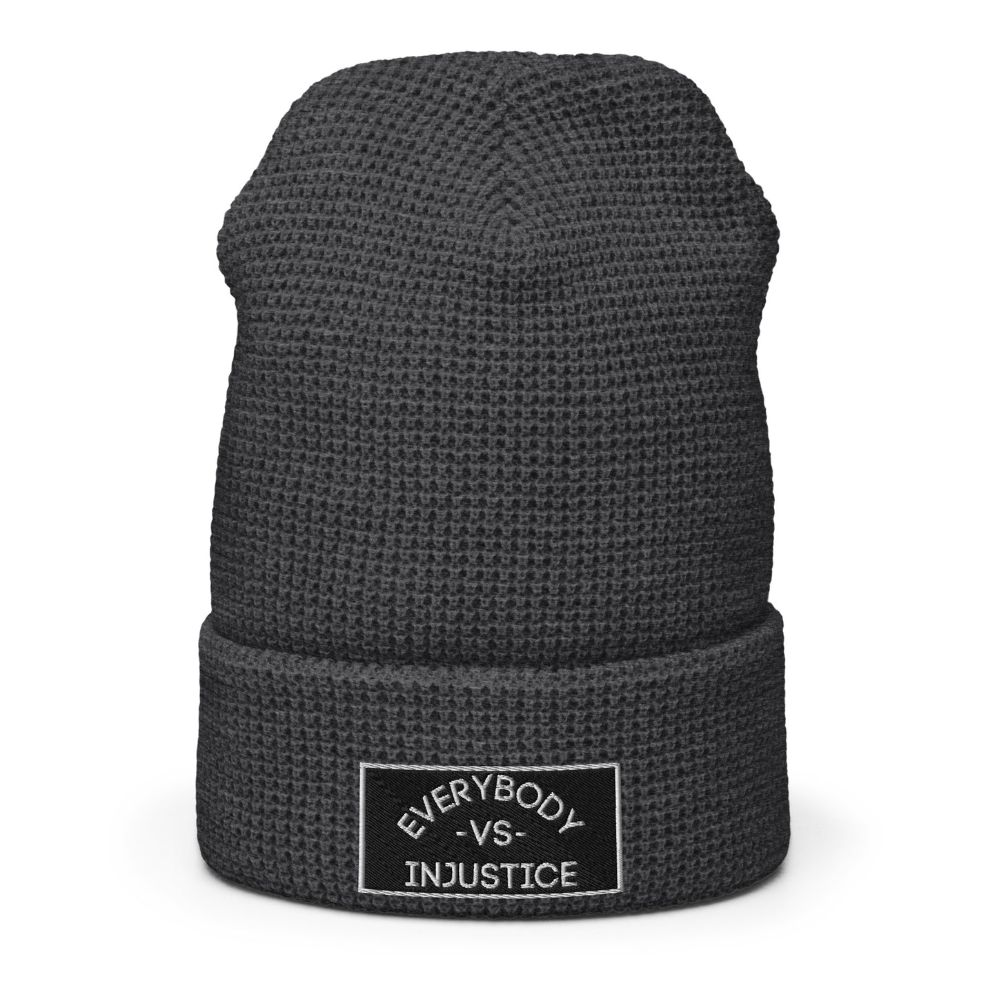 "Everybody VS Injustice" Waffle beanie