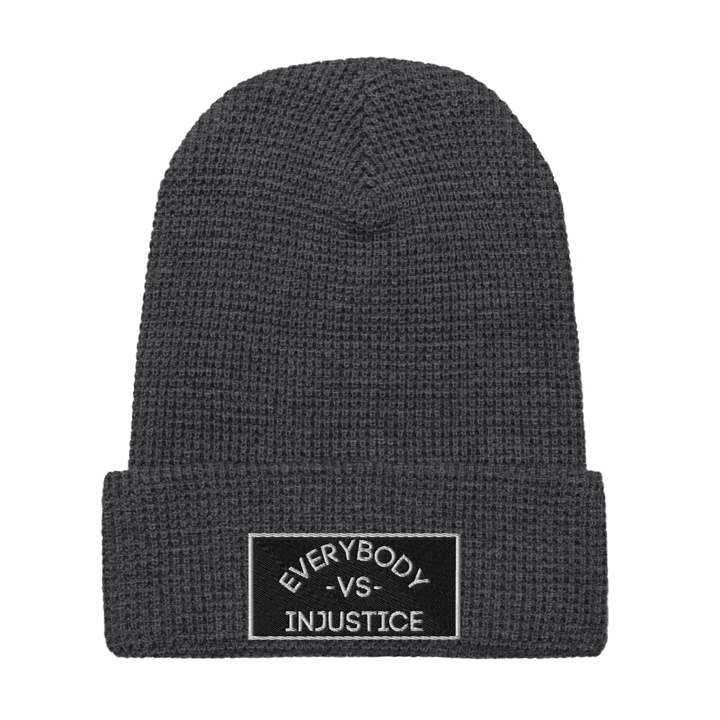 "Everybody VS Injustice" Waffle beanie