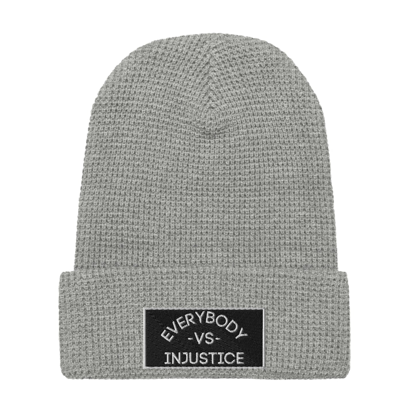 "Everybody VS Injustice" Waffle beanie