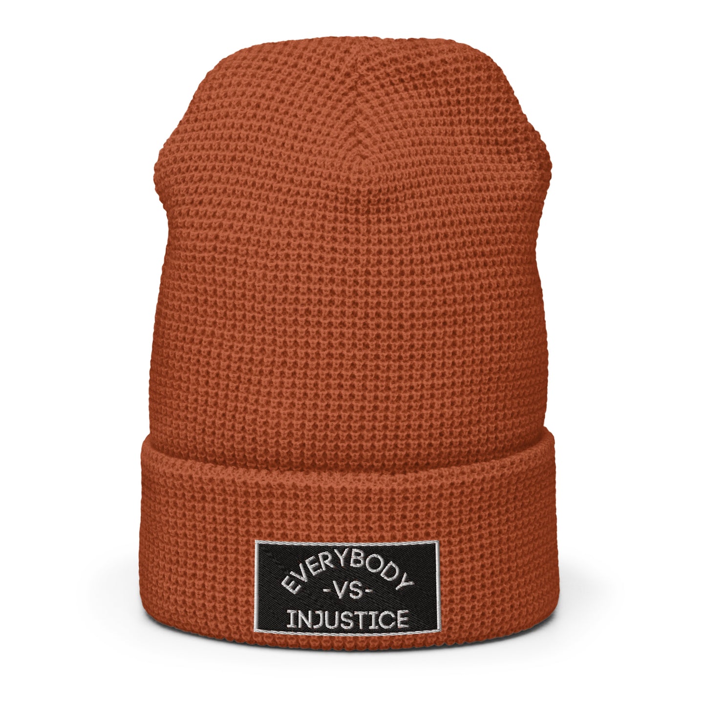 "Everybody VS Injustice" Waffle beanie