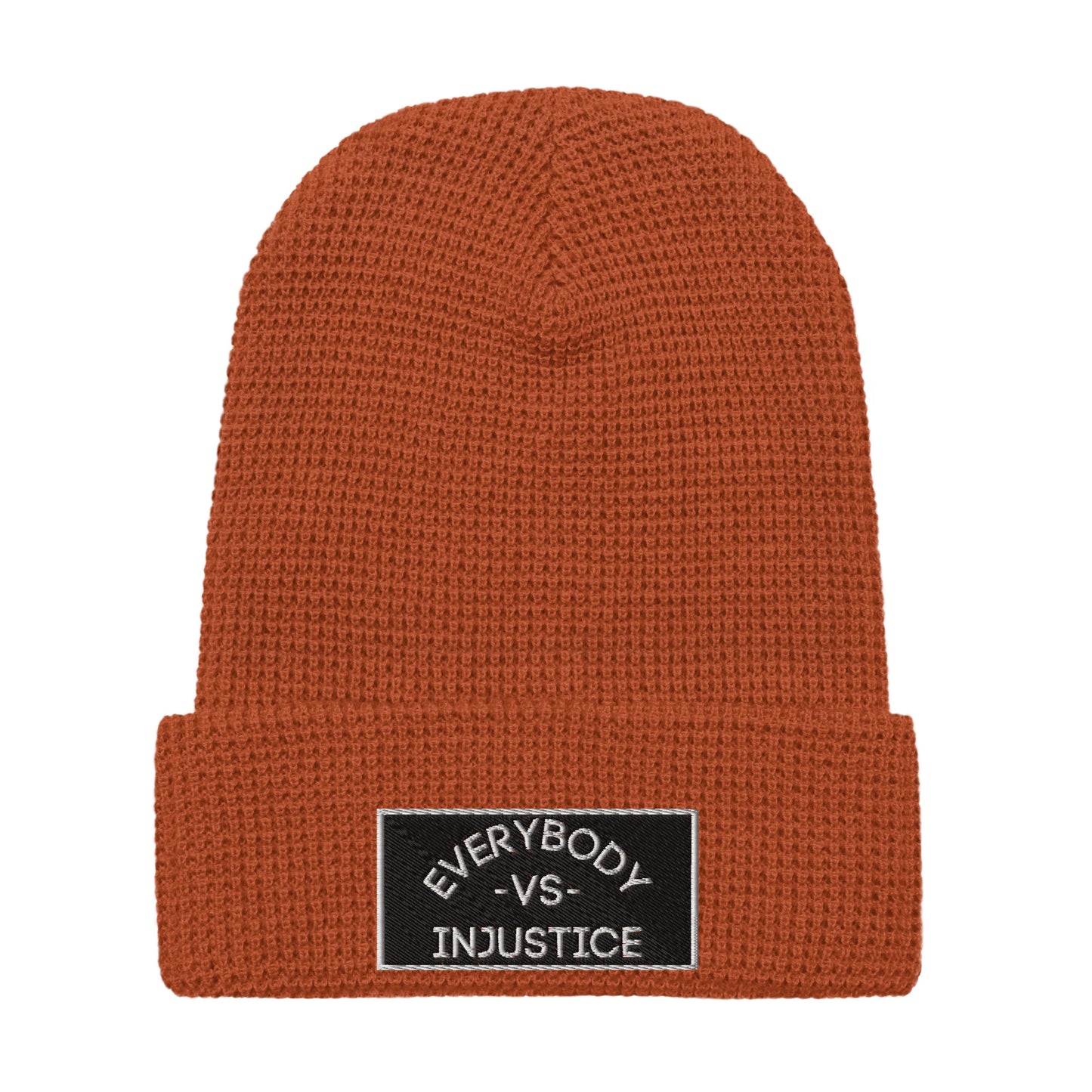 "Everybody VS Injustice" Waffle beanie