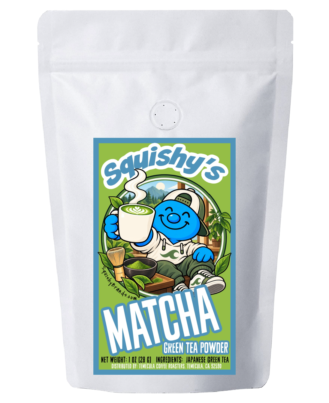 Squishy's Matcha Green Tea Powder (1oz); [FREE SHIPPING]
