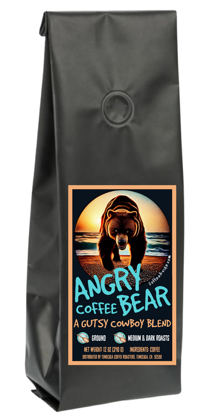 Angry Bear Coffee (Cowboy Blend); 12oz [FREE SHIPPING]