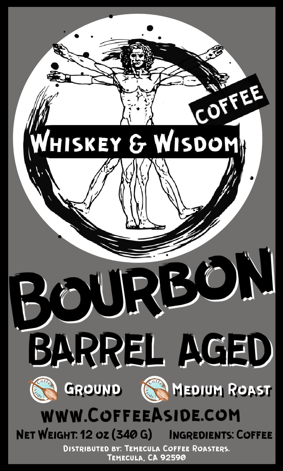 Whiskey & Wisdom; 12oz. [FREE SHIPPING]