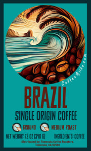 Brazil Single Origin (Santos); 12oz. [FREE SHIPPING]
