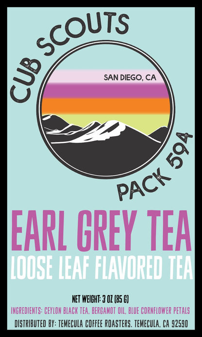 Earl Grey (Loose Leaf Tea); 3oz; [Cub Scout Pack 594]
