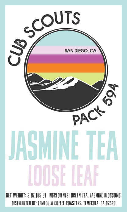 Jasmine (Loose Leaf Tea); 3oz; [Cub Scout Pack 594]