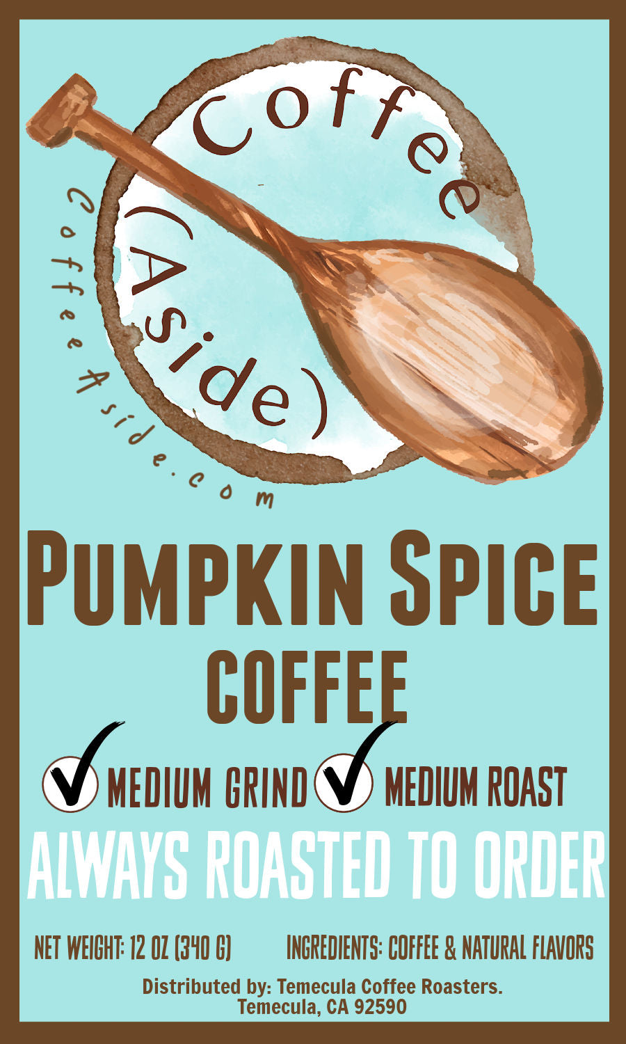 Pumpkin Spice! 12oz [FREE SHIPPING]