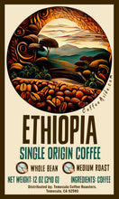 Load image into Gallery viewer, Ethiopia Single Origin; 12oz. [FREE SHIPPING]
