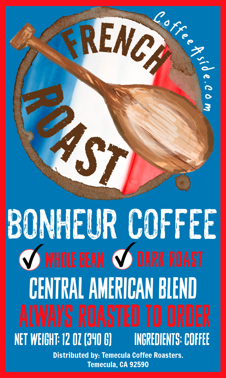 French Roast Blend; 12oz. [FREE SHIPPING]