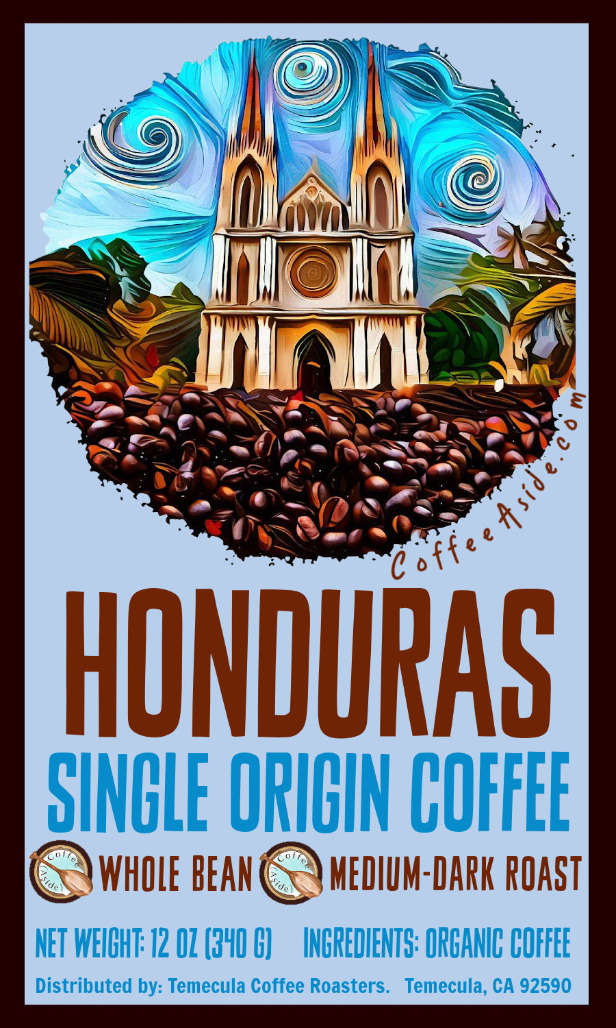 Fairtrade® Organic Honduras Single Origin; 12oz. [FREE SHIPPING