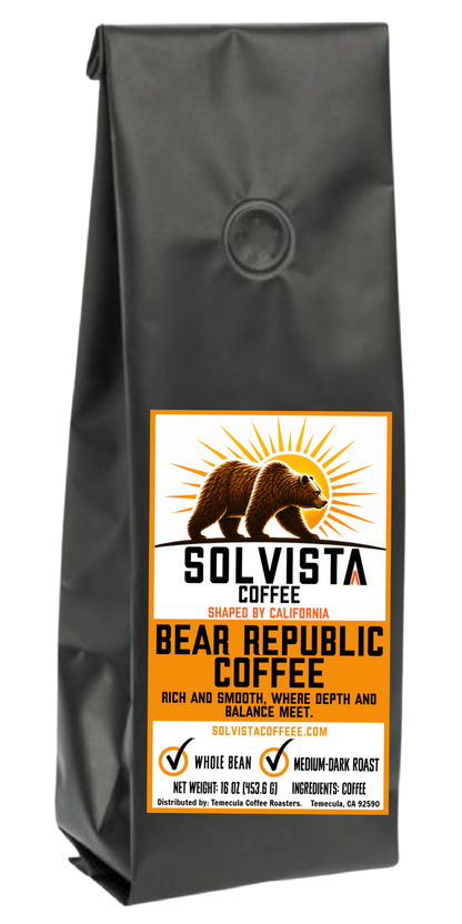 SOLVISTA Bear Republic Coffee; 1 LB; FREE SHIPPING