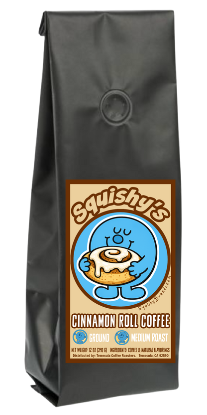 Squishy's Cinnamon Roll Coffee; 12oz. [FREE SHIPPING]