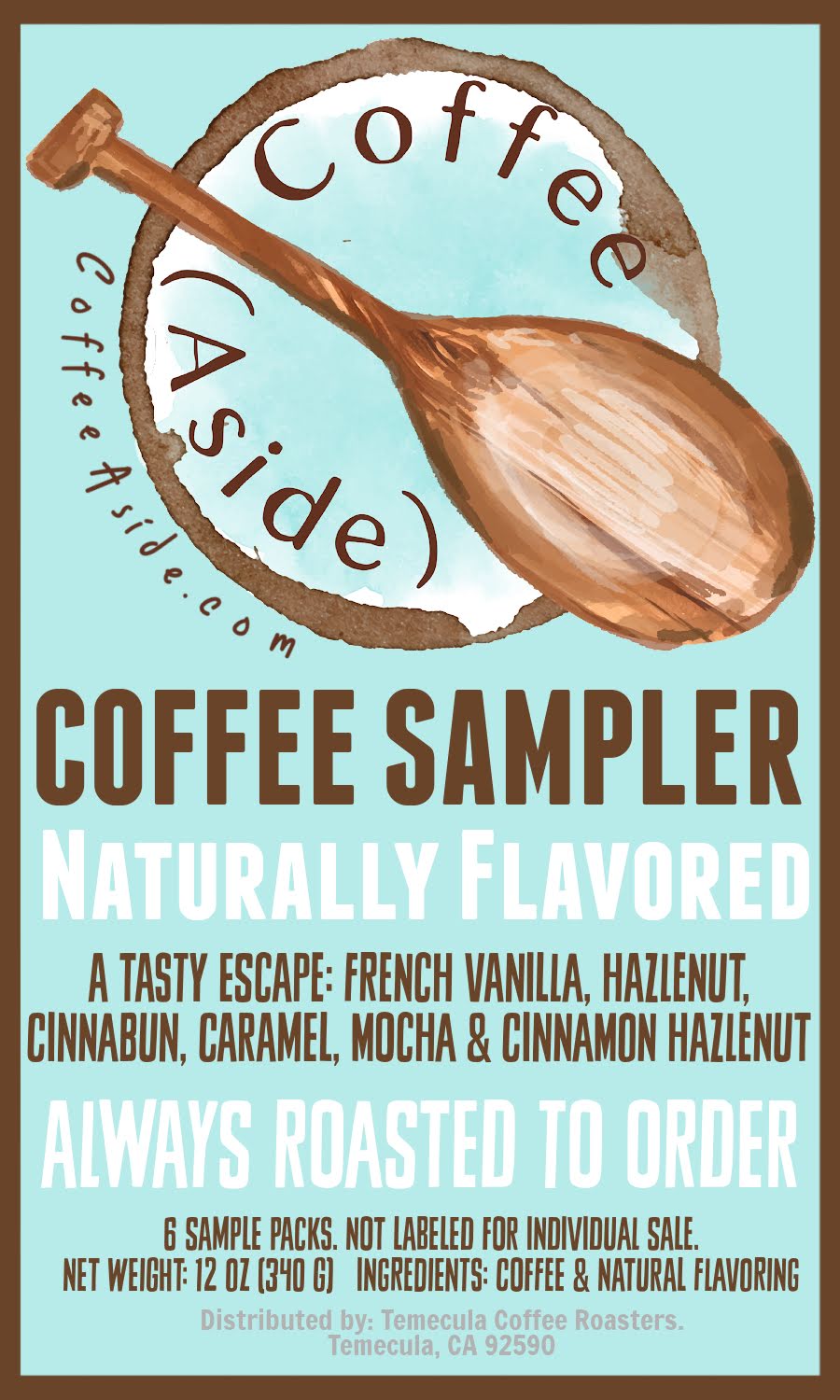 A Flavor Escape: 6 Flavor Sampler; [FREE SHIPPING]