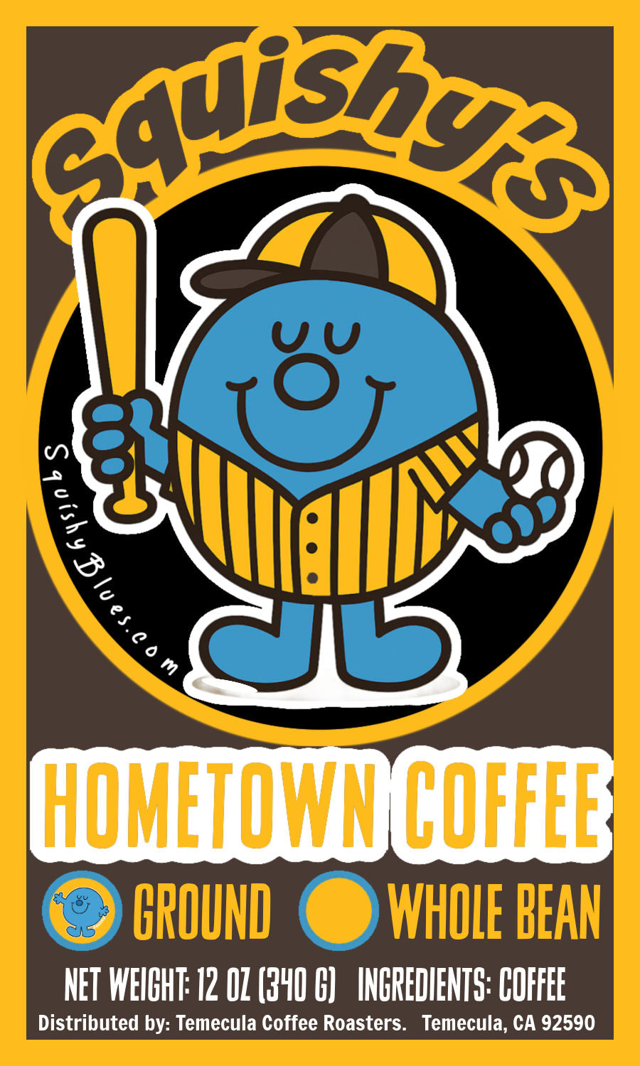 Squishy's Hometown Coffee; 12oz [FREE SHIPPING]