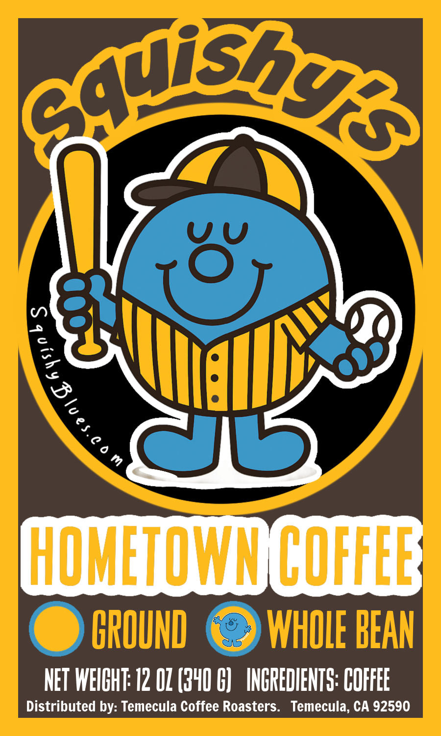 Squishy's Hometown Coffee; 12oz [FREE SHIPPING]