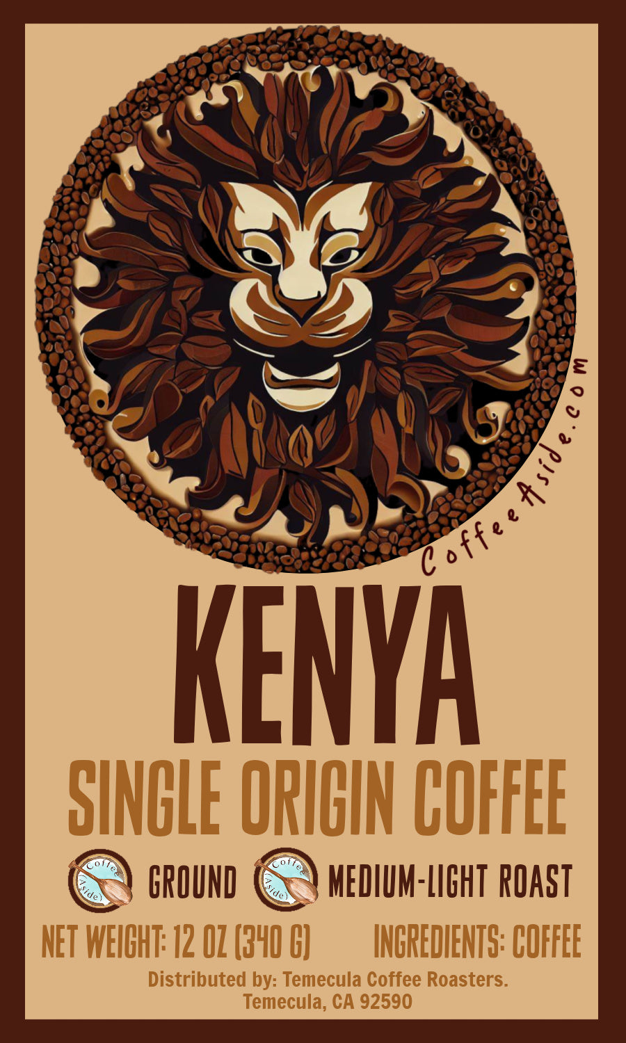 Kenya Single Origin; 12oz [FREE SHIPPING] – COLLAB FOR GOOD