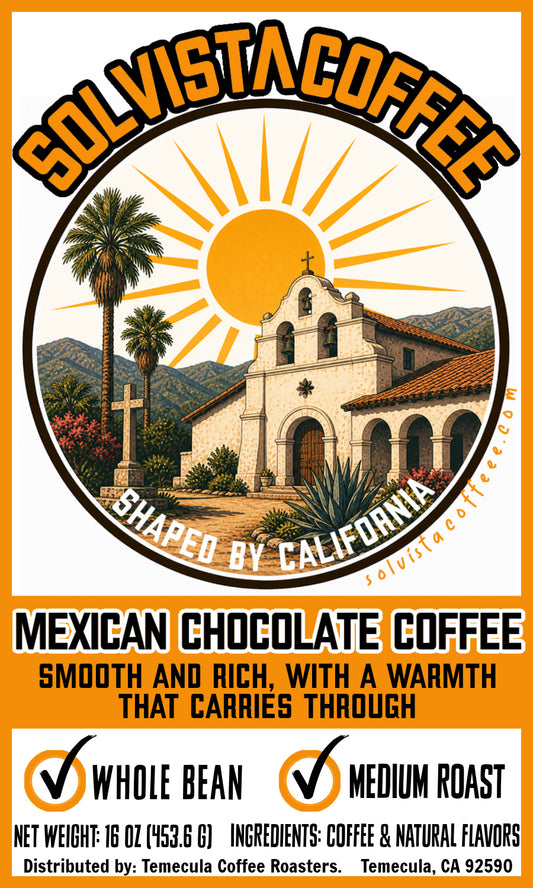 SOLVISTA Foundry Coffee; Mexican Chocolate; 1 LB; FREE SHIPPING