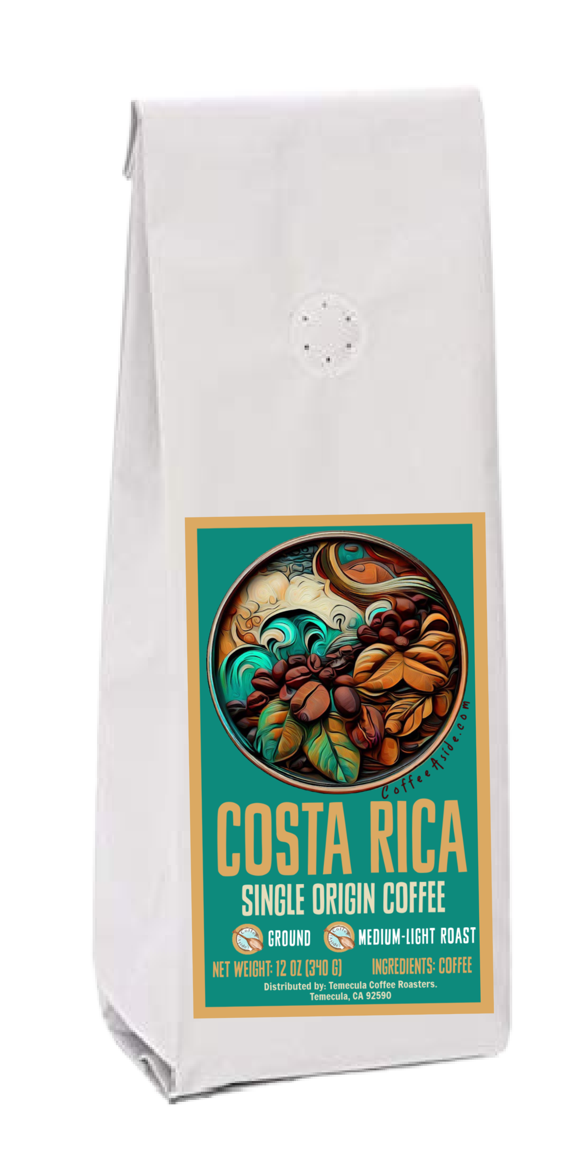 Costa Rica Single Origin; 12oz. [FREE SHIPPING]