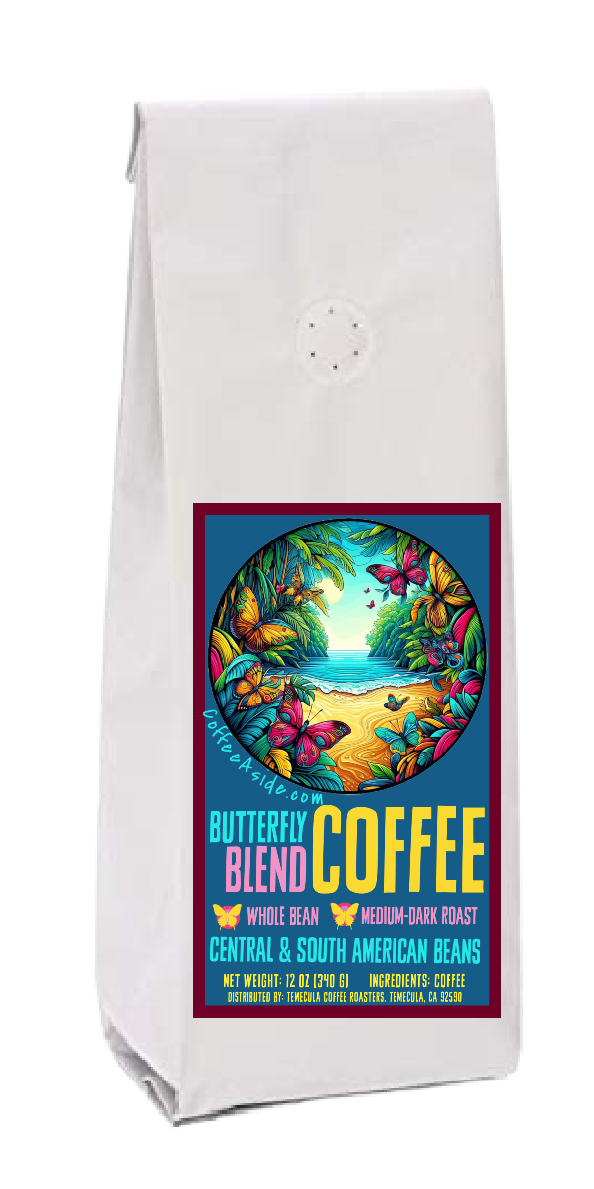 Butterfly Blend Coffee; 12oz [FREE SHIPPING]