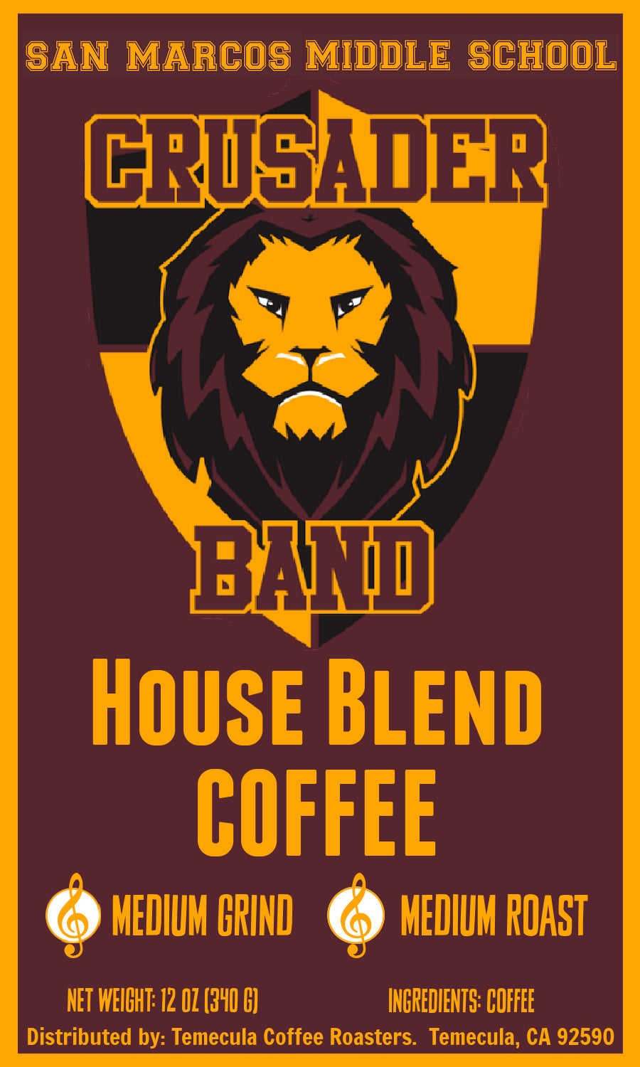 House Blend (SMMS); 12oz [FREE SHIPPING]