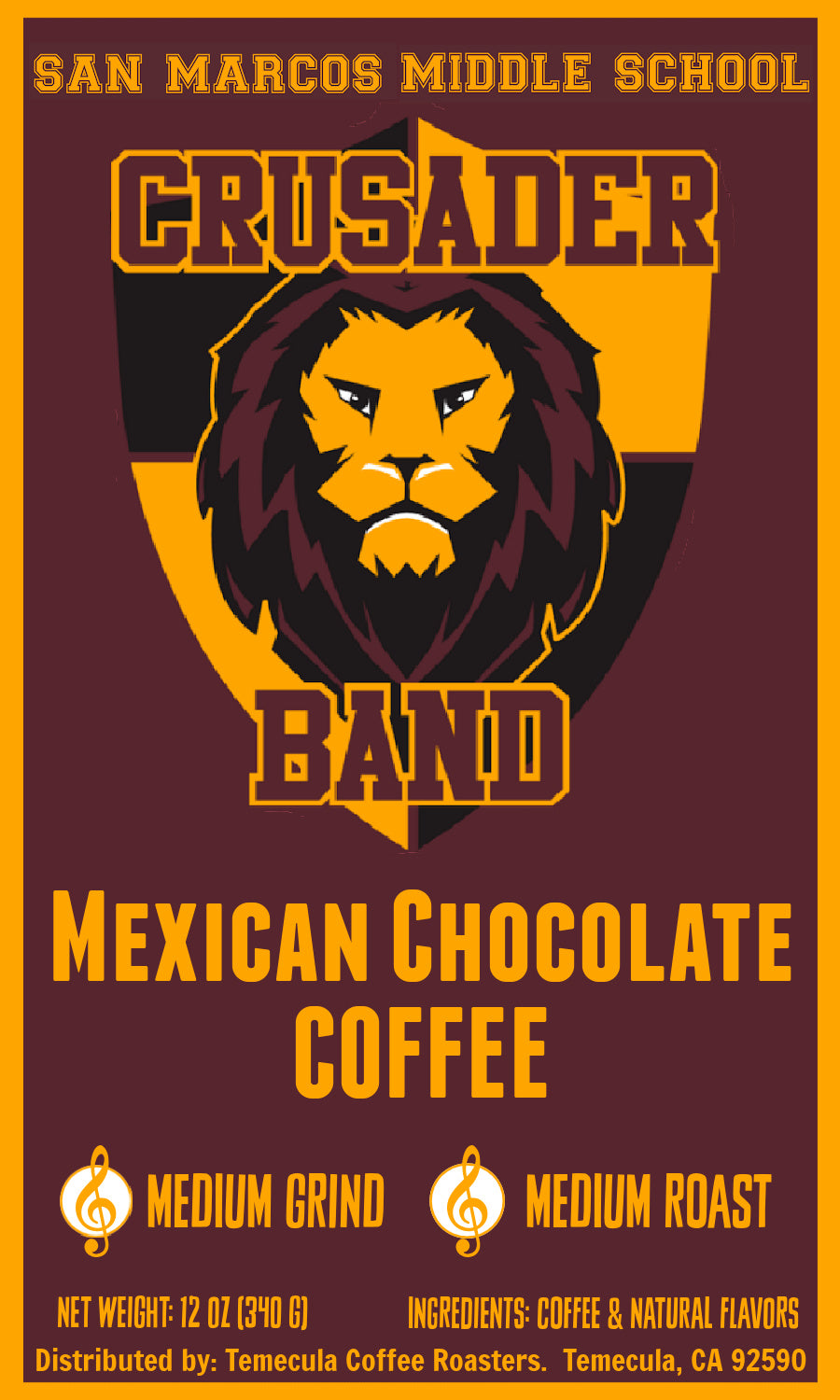 Mexican Chocolate Coffee (SMMS); 12oz [FREE SHIPPING]