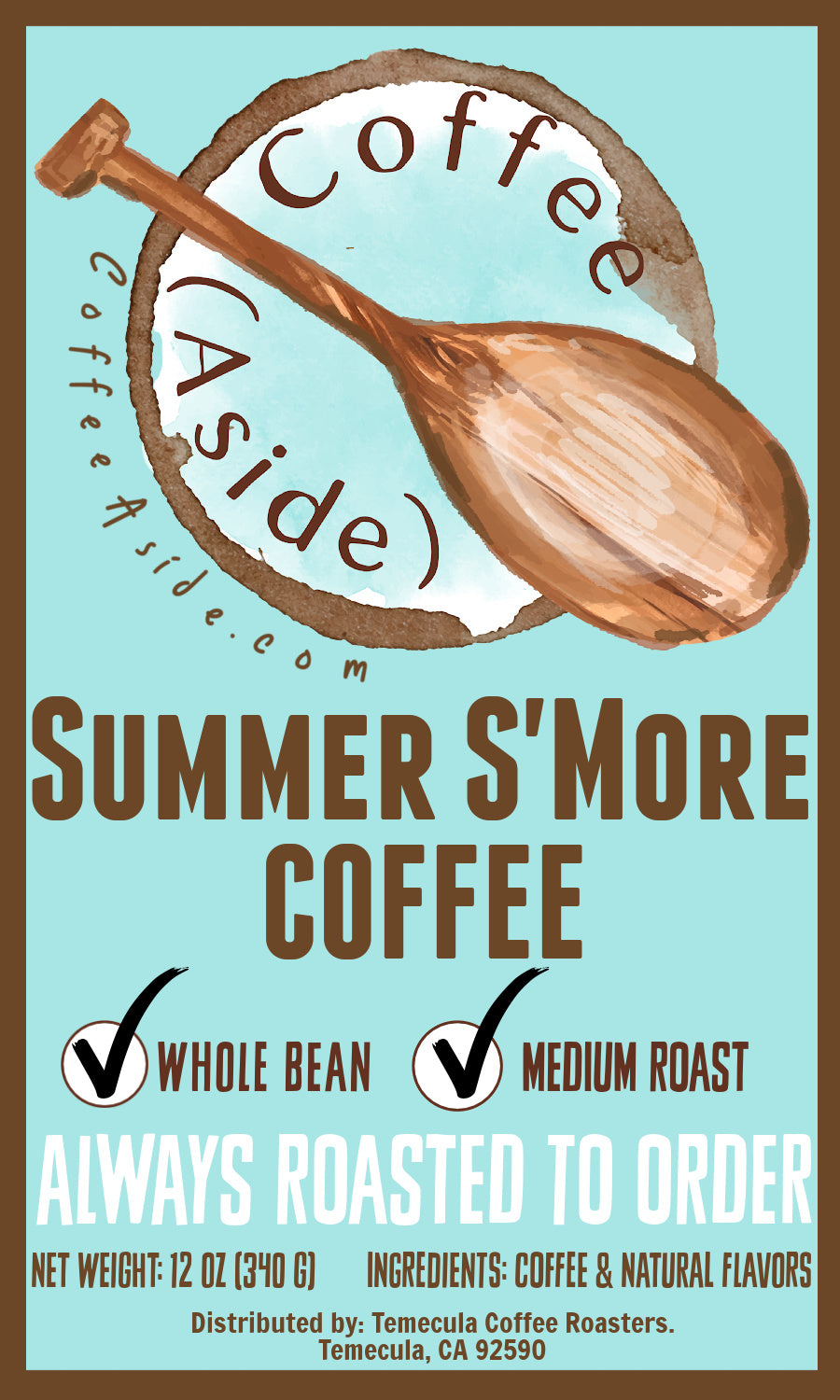 Summer S'more Coffee; 12oz [FREE SHIPPING]
