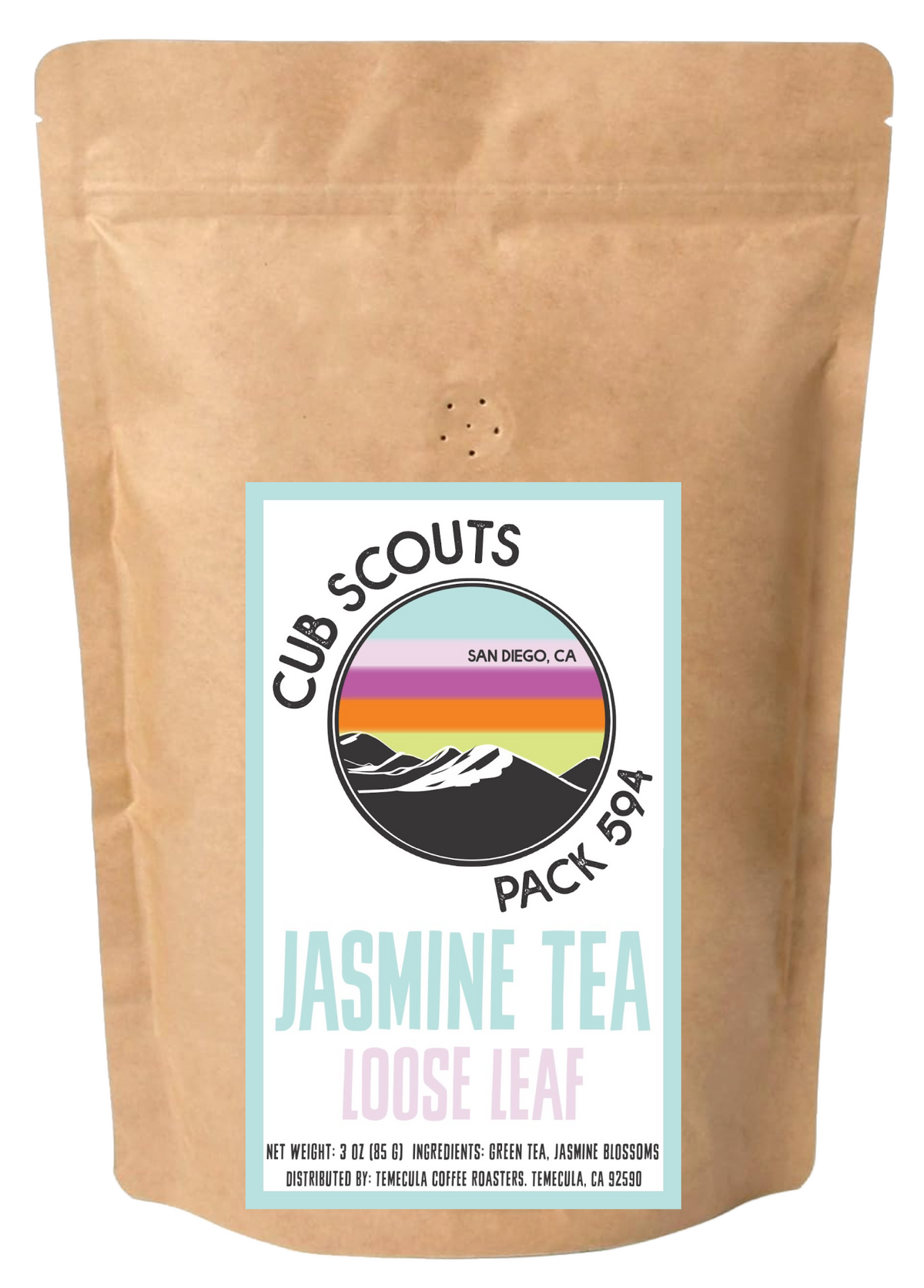 Jasmine (Loose Leaf Tea); 3oz; [Cub Scout Pack 594]