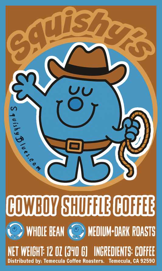 Squishy Cowboy Coffee; 12oz [FREE SHIPPING]