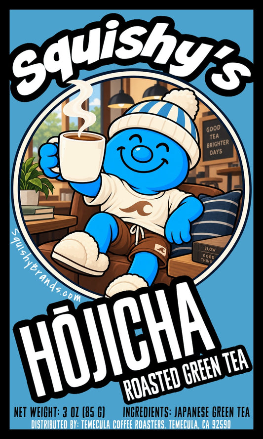 Squishy's Hōjicha Roasted Green Tea Powder (3oz); [FREE SHIPPING]