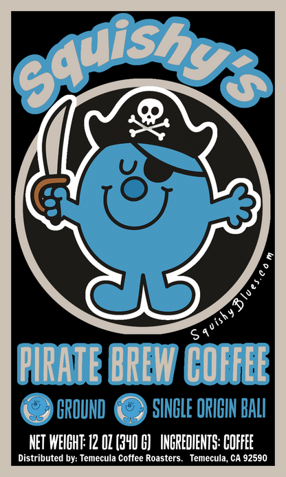 Squishy Pirate Brew (Bali Blue); 12oz. [FREE SHIPPING]
